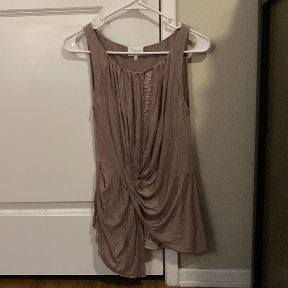 Anthropologie Tops - CLOSET CLEAR OUT SALE - Deletta by Anthropologie sleeveless layered blouse XS